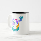 Tasse 2 Couleurs Oiseaux d'une plume (Devant gauche)