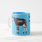 Tasse 2 Couleurs Okapi (Devant gauche)