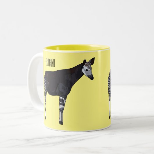 Tasse 2 Couleurs Okapi (Devant gauche)
