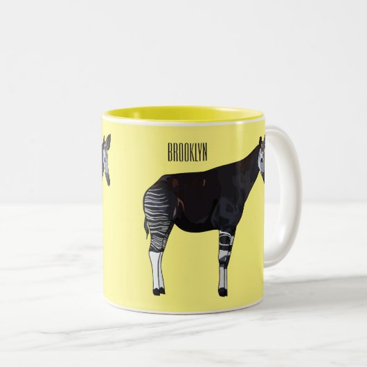 Tasse 2 Couleurs Okapi (Devant droit)