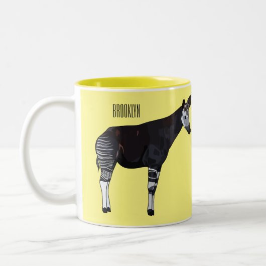 Tasse 2 Couleurs Okapi (Gauche)
