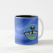 Tasse 2 Couleurs Old Man and Pickleball - personalize (Devant droit)