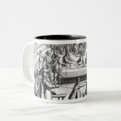 Tasse 2 Couleurs Oliver Cromwell dissolvant le Parlement (Devant gauche)