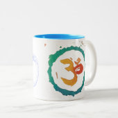 Tasse 2 Couleurs Om Dragon (Devant droit)
