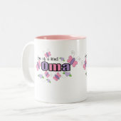 Tasse 2 Couleurs Oma Unique (Devant gauche)
