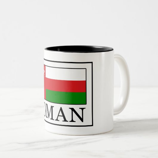 Tasse 2 Couleurs Oman (Devant droit)