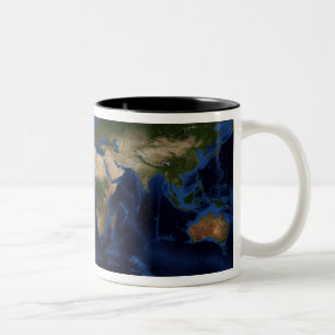 Tasse 2 Couleurs Ombrage topographique et bathymétrique de la
