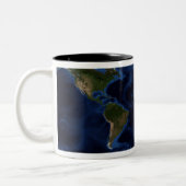 Tasse 2 Couleurs Ombrage topographique et bathymétrique de la terre (Gauche)