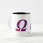 TASSE 2 COULEURS OMEGA (Devant gauche)