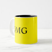 TASSE 2 COULEURS OMG (Devant gauche)