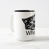 Tasse 2 Couleurs OMG ce tho de café - (Devant gauche)