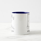 Tasse 2 Couleurs On dit au professeur principal d'aller à l'école (Centre)