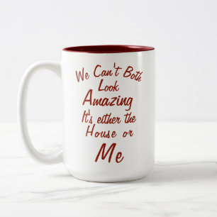 Tasse 2 Couleurs "On ne peut pas avoir l'air Extraordinaire C'est l