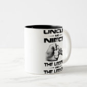 Tasse 2 Couleurs Oncle Et Nièce La Légende (Devant droit)