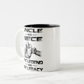 Tasse 2 Couleurs Oncle Et Nièce La Légende (Devant gauche)
