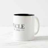 Tasse 2 Couleurs Oncle Établi 2025 (Devant droit)