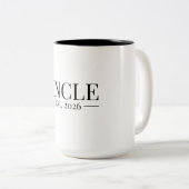 Tasse 2 Couleurs Oncle établi 2026 (Devant droit)