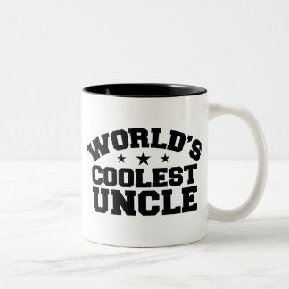 Tasse 2 Couleurs Oncle le plus cool du monde