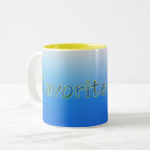 Tasse 2 Couleurs Oncle préféré (Devant gauche)