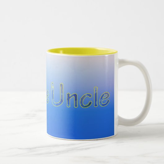 Tasse 2 Couleurs Oncle préféré (Droit)