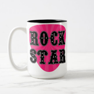 Tasse 2 Couleurs Onglet de guitare Rock Star
