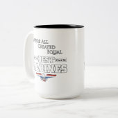 Tasse 2 Couleurs Only The Best Marines (Devant gauche)