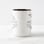 Tasse 2 Couleurs Only The Best Marines (Centre)