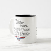 Tasse 2 Couleurs Only The Best Marines (Devant gauche)