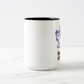 Tasse 2 Couleurs Oooh, I Saw a Human! – Funny Ghost Halloween (Centre)