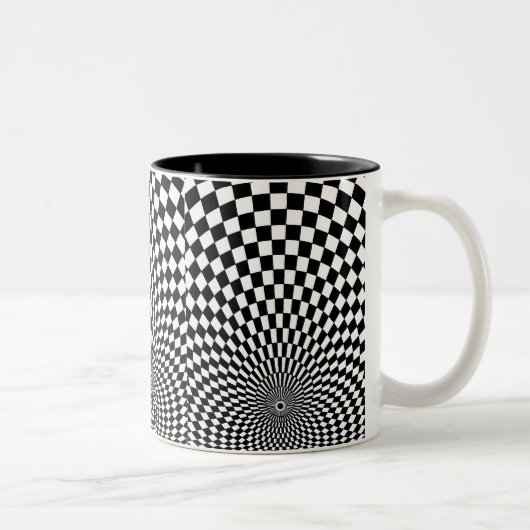 Tasse 2 Couleurs OP -Art #2 à Emporio Moffa (Droit)