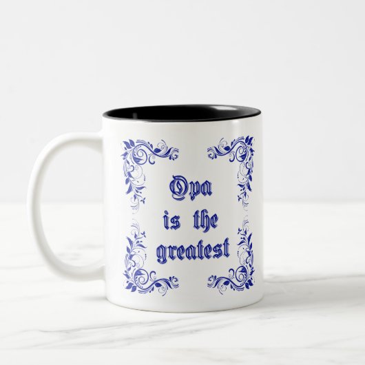 Tasse 2 Couleurs Opa (Gauche)