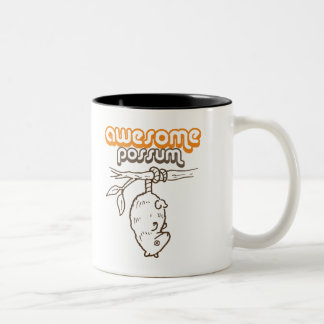 Tasse 2 Couleurs Opossum impressionnant
