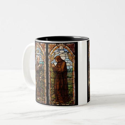 Tasse 2 Couleurs Ora et Labora (Devant gauche)