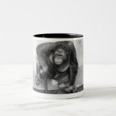 Tasse 2 Couleurs Orang-outan (Centre)