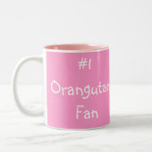 Tasse 2 Couleurs Orang-outan précieux de bébé (Gauche)