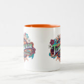 Tasse 2 Couleurs Orange TMH (Centre)