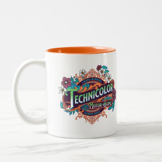 Tasse 2 Couleurs Orange TMH (Gauche)