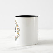 Tasse 2 Couleurs Oranges et petits cochons (Centre)