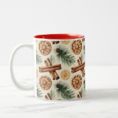 Tasse 2 Couleurs Oranges Séchées Bâtons de Cannelle Branches de Sap (Gauche)
