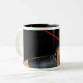 Tasse 2 Couleurs Orbiter de télécommunications Mars (Devant gauche)