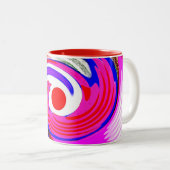 Tasse 2 Couleurs Orbites chanceuses (Devant droit)