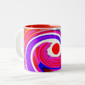 Tasse 2 Couleurs Orbites chanceuses (Devant gauche)