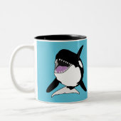 Tasse 2 Couleurs Orca Killer Whale (Gauche)