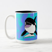 Tasse 2 Couleurs Orca Killer Whale (Gauche)