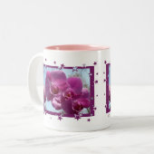 Tasse 2 Couleurs Orchidée pourpre (Devant gauche)