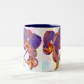 Tasse 2 Couleurs orchidée violette et ambre (Centre)