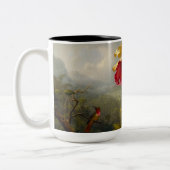 Tasse 2 Couleurs Orchidées et colibri Heade (Gauche)