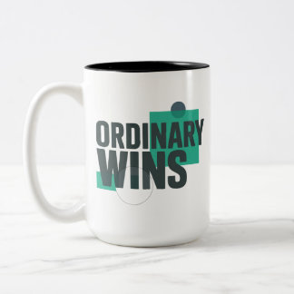 Tasse 2 Couleurs Ordinary, and proud of it! Statement graphic about