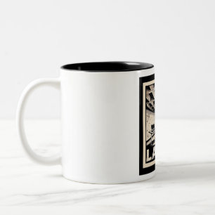 Tasse 2 Couleurs Ordinateur portable : Serveur de musique cachée
