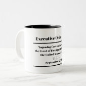 Tasse 2 Couleurs Ordonnance 13848 (Devant gauche)